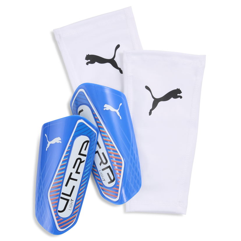 Doplnky Puma ULTRA Light Soccer Shin Guards with Sleeves Modrá | 030989_04