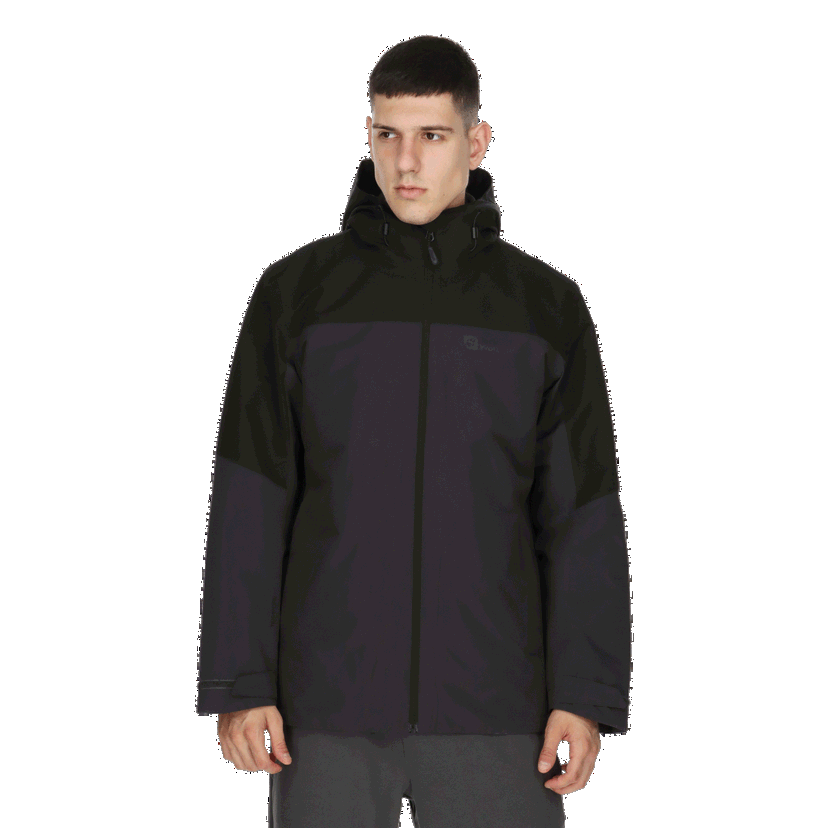 Bunda Jack Wolfskin GLAABACH 3-in-1 Jacket Čierna | 1115291-6001