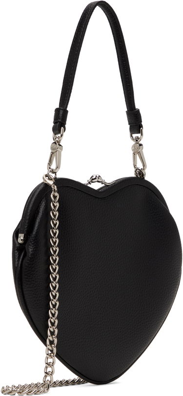 Kabelka Vivienne Westwood Heart Shaped Crossbody Bag Čierna | 4B010004W-S000D-, 2