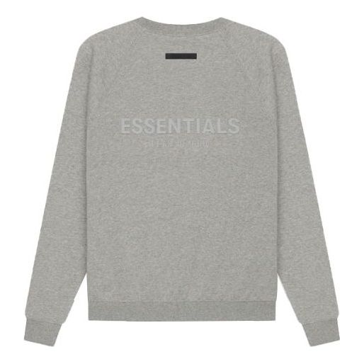 Sveter Fear of God Essentials Pull-Over Crewneck Sweatshirt Šedá | FOG-SS21-610