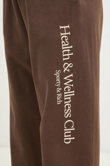 Tepláky Sporty & Rich Sporty & Rich H&W Crest Sweatpants Hnedá | PA036512242BR03, 3