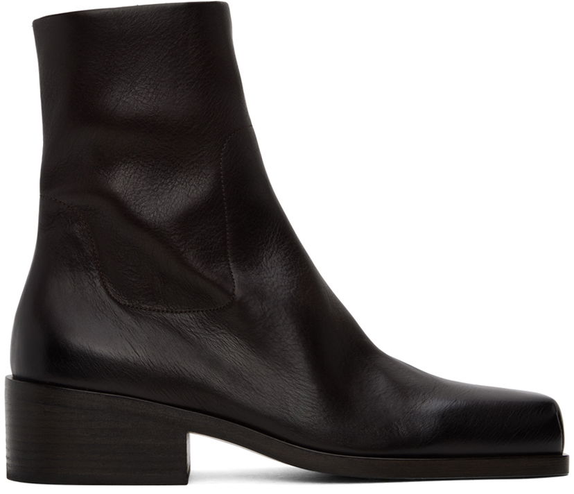 Oblečenie Marsèll Marsell Cassello Leather Boots Čierna | MM4340 094460