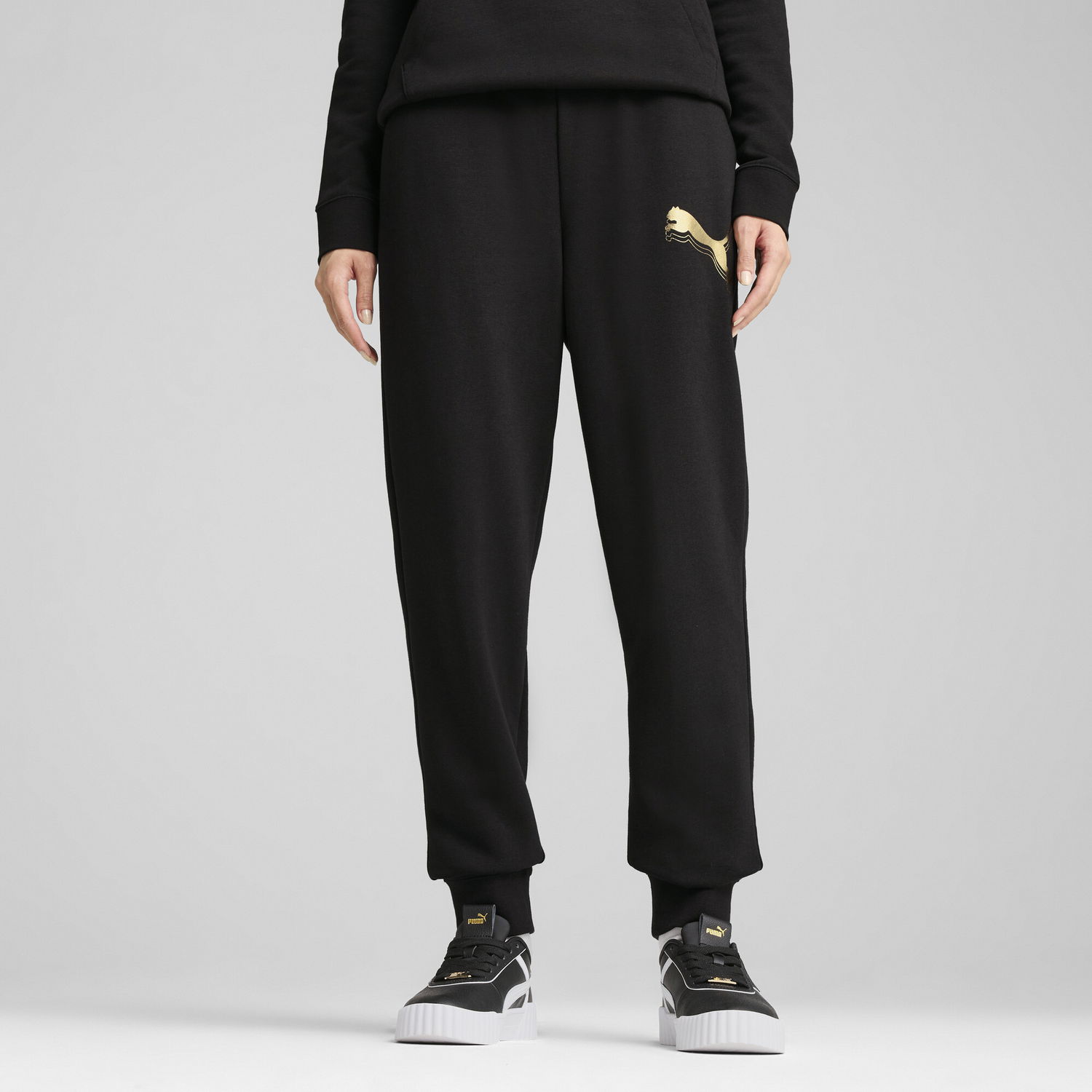 Tepláky Puma ESS Metallic Sweatpants Čierna | 684999_51, 0