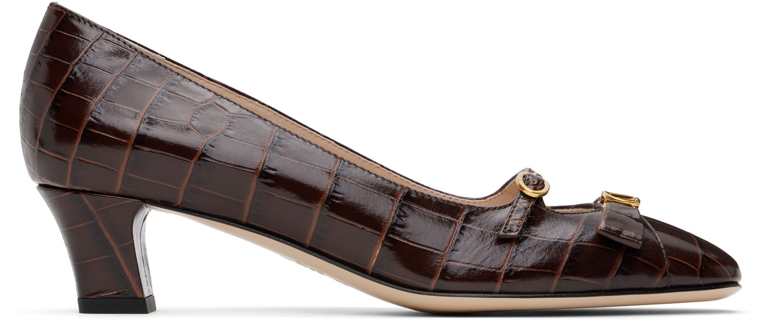 Tenisky a topánky Valentino Valentino Garavani Bowow Décolleté Pumps Hnedá | 6W2S0LD2HUR, 0