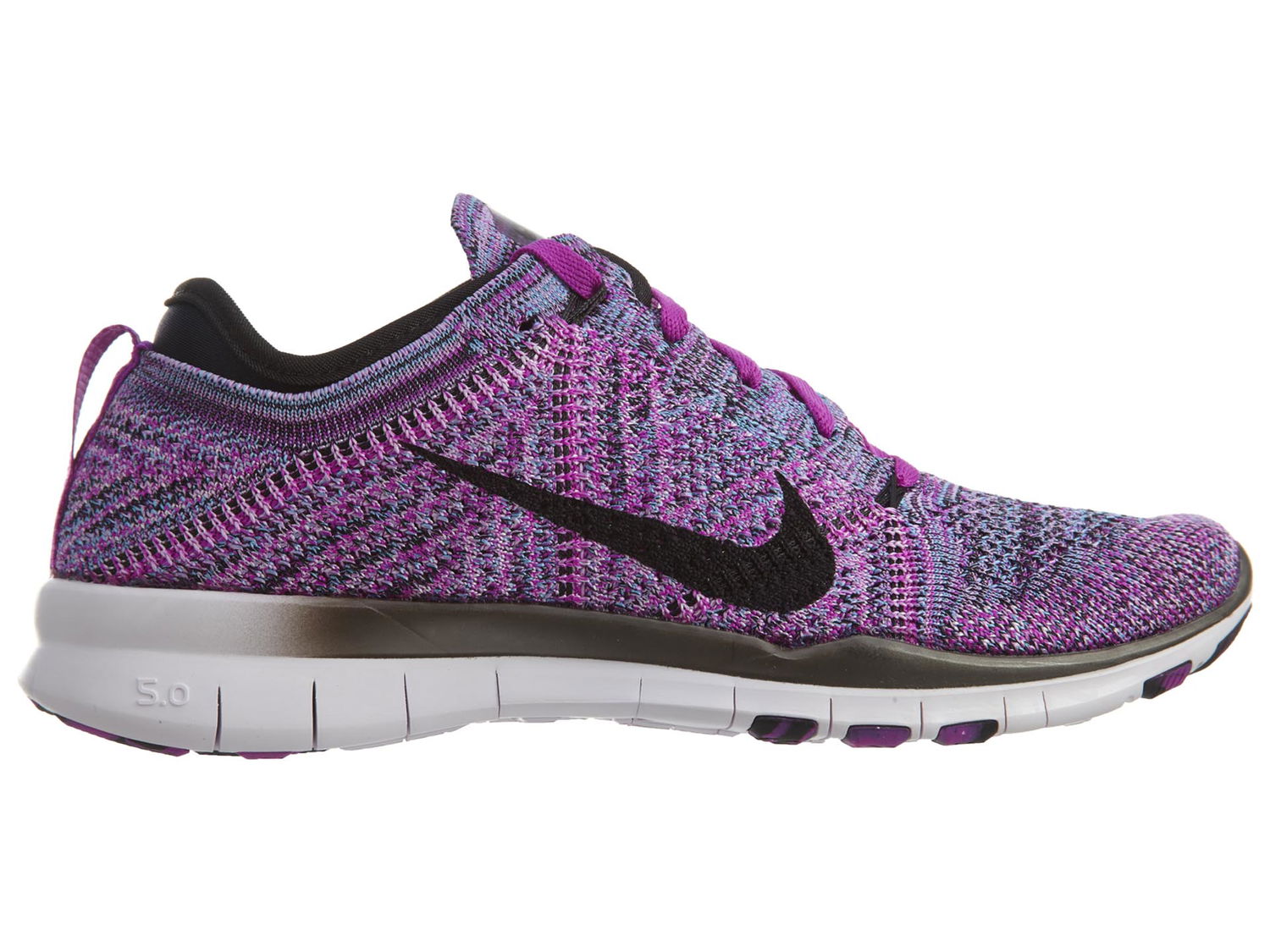Tenisky a topánky Nike Free Tr Flyknit Vivid Purple Black-Fuchsia Glow-Light Volt W Fialová | 718785-501, 0