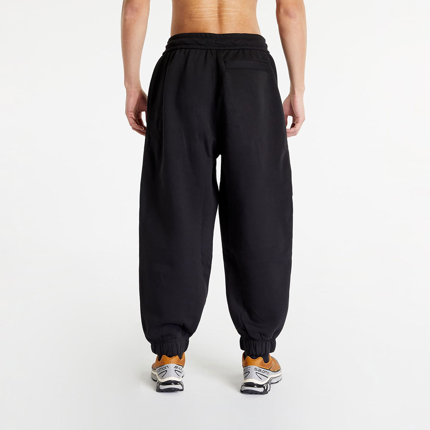 Tepláky CALVIN KLEIN Multi Landscape Grap Knit Pants Čierna | J30J322921 BEH, 1