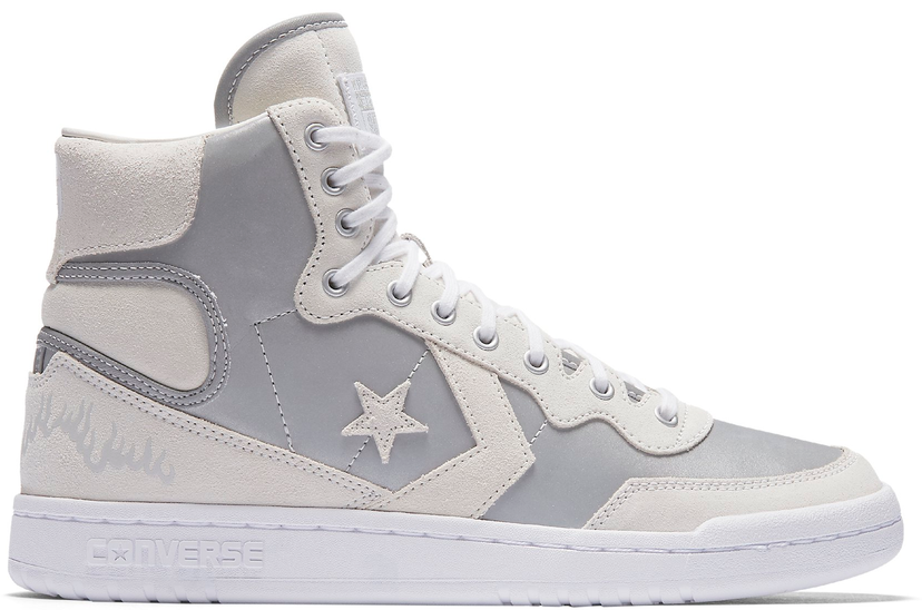 Skateboarding Converse Fastbreak Hi Babylon LA Pack Šedá | 161225C