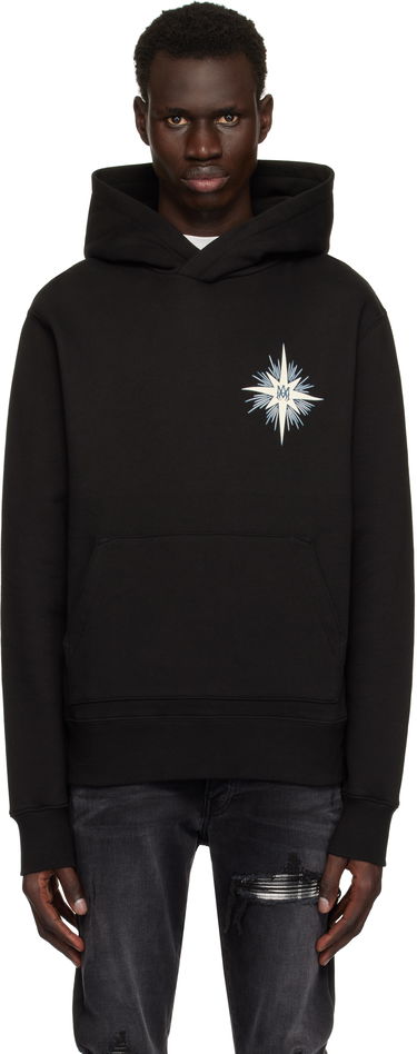 Mikina AMIRI AMIRI Starburst Hoodie Čierna | AMJYHD1107, 0