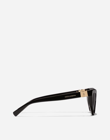 Slnečné okuliare Dolce & Gabbana Dolce & Gabbana DG Hinge Cat Eye Sunglasses Čierna | VG4497VP1879V000, 3