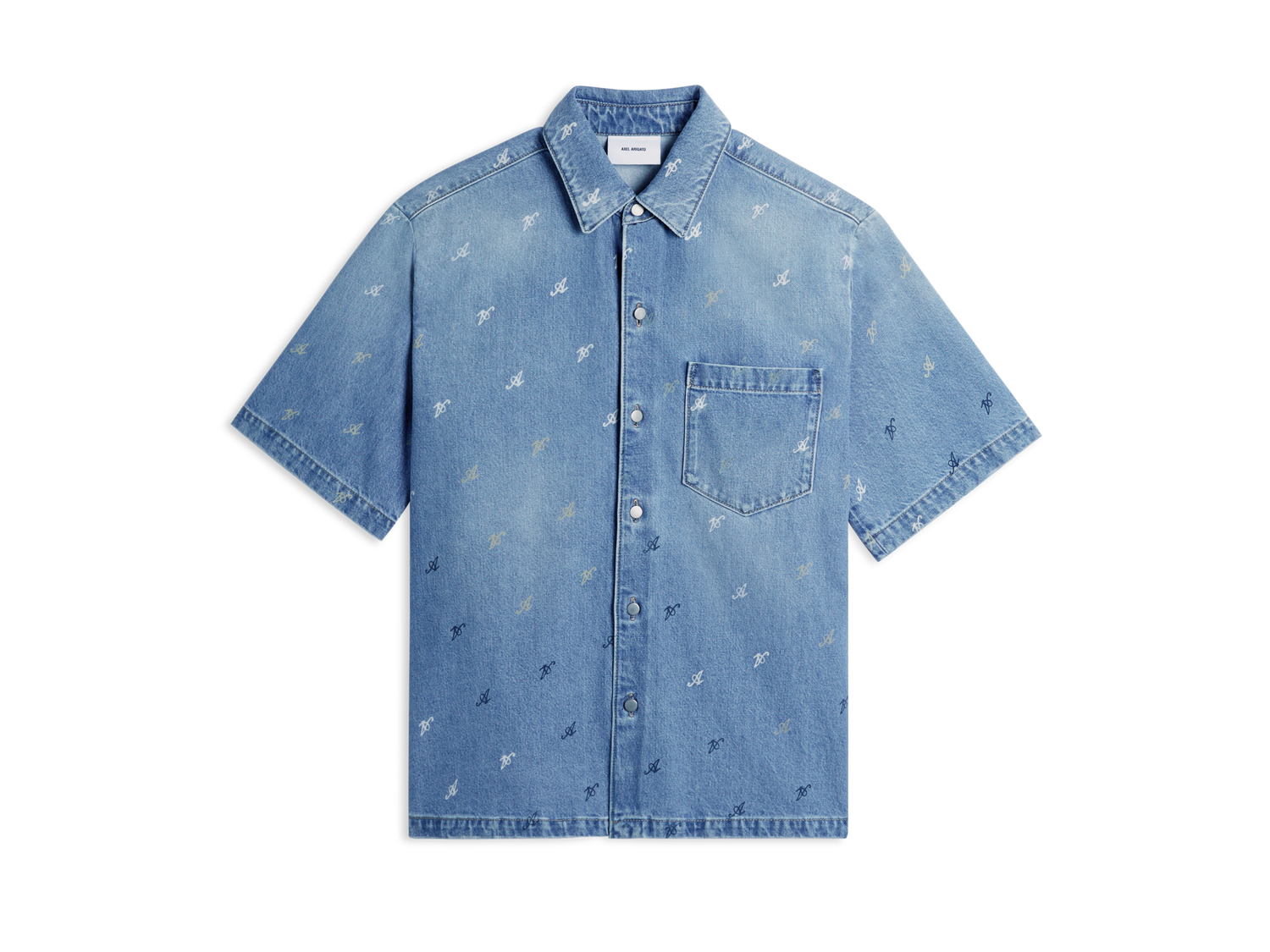 Košeľa AXEL ARIGATO Miles Shirt Modrá | A2084001, 1