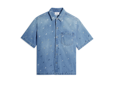 Košeľa AXEL ARIGATO Miles Shirt Modrá | A2084001, 1