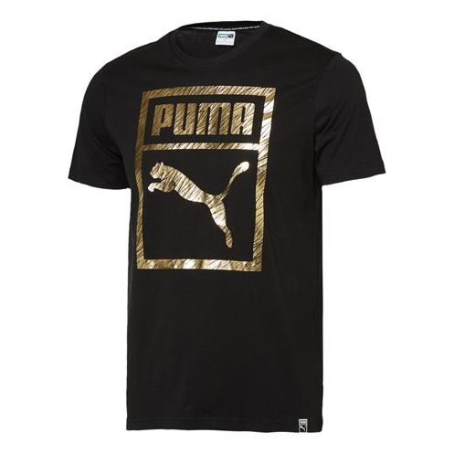 Tričko Puma Foil Graphic T-Shirt Čierna | 576437-51