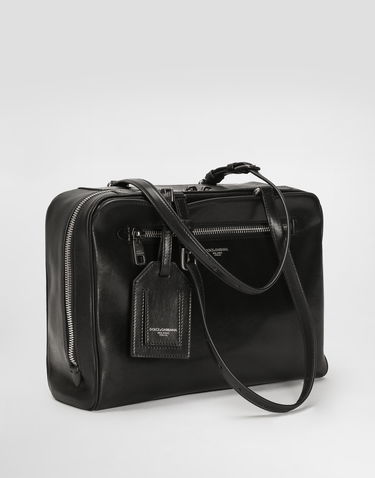 Cestovná taška Dolce & Gabbana Dolce & Gabbana Ellis Calfskin Briefcase Čierna | BM2574AH85080999, 2