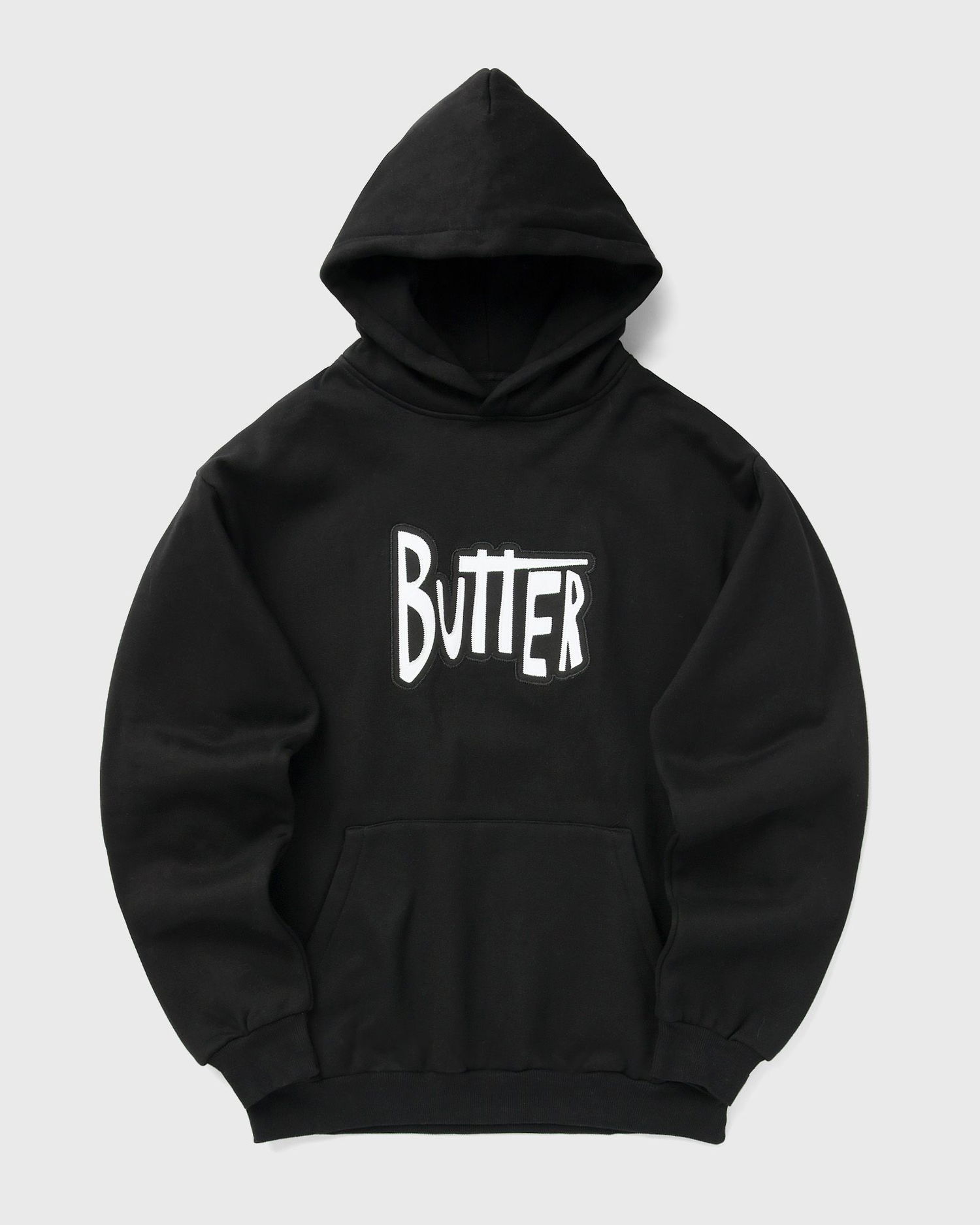 Mikina Butter Goods Sketch Applique Pullover Hoodie Čierna | P20174, 0