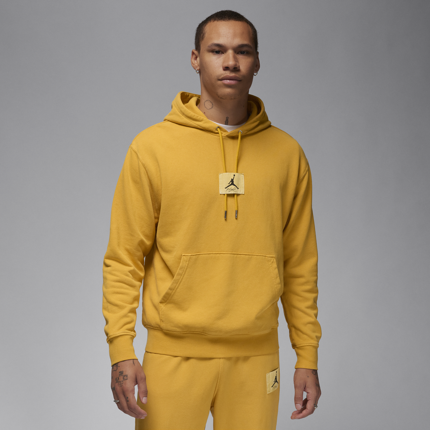 Mikina Jordan Essentials Statement Hoodie Žltá | FB7290-752, 0