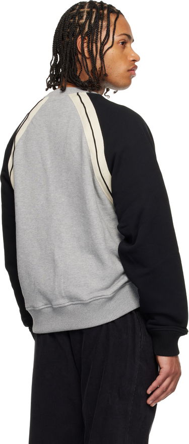 Mikina Palm Angels Palm Angels Curved Logo Raglan Track Crew Sweatshirt Rôznofarebný | PMBA08LF25FLE0010810, 2