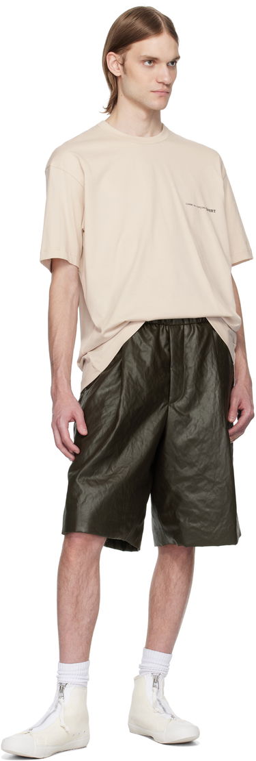 Tričko Comme des Garçons Comme des Garçons Shirt Oversized T-Shirt Béžová | FO-T023-051, 3