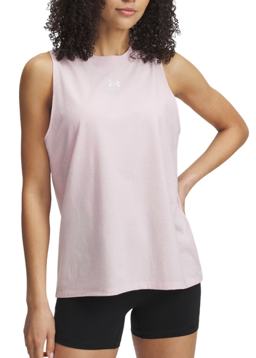 Tielko Under Armour Under Armour Rival Muscle Tank Top Ružová | 1383659-648, 0