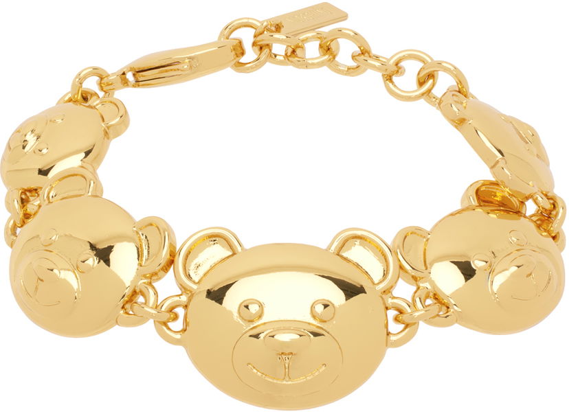 Náramok Moschino Teddy Bear Chain Bracelet Metalická | 9102 8401 A0606