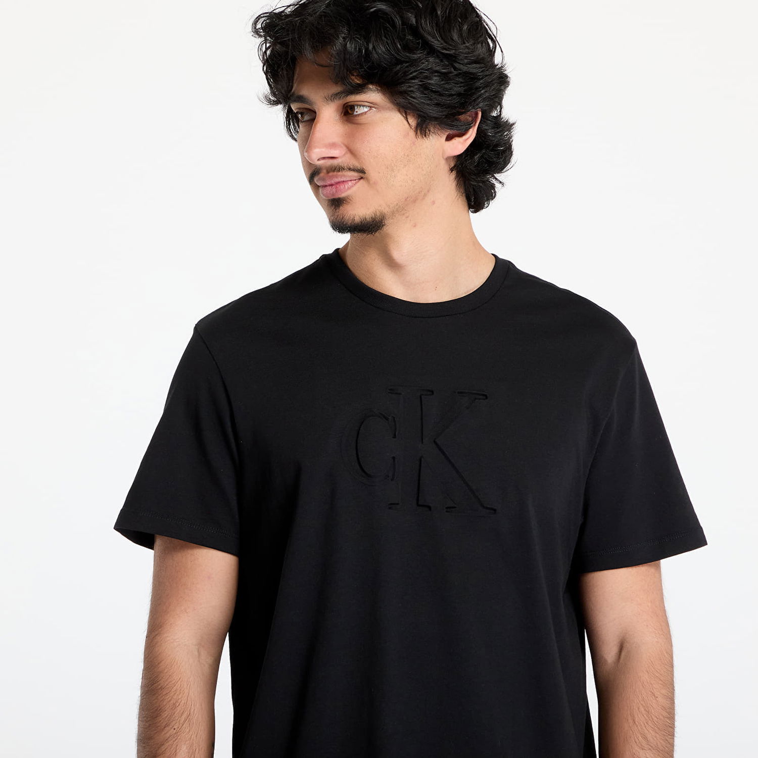 Tričko CALVIN KLEIN Calvin Klein Jeans 20S Short Sleeve Tee Čierna | LV04RC824G UB1, 1