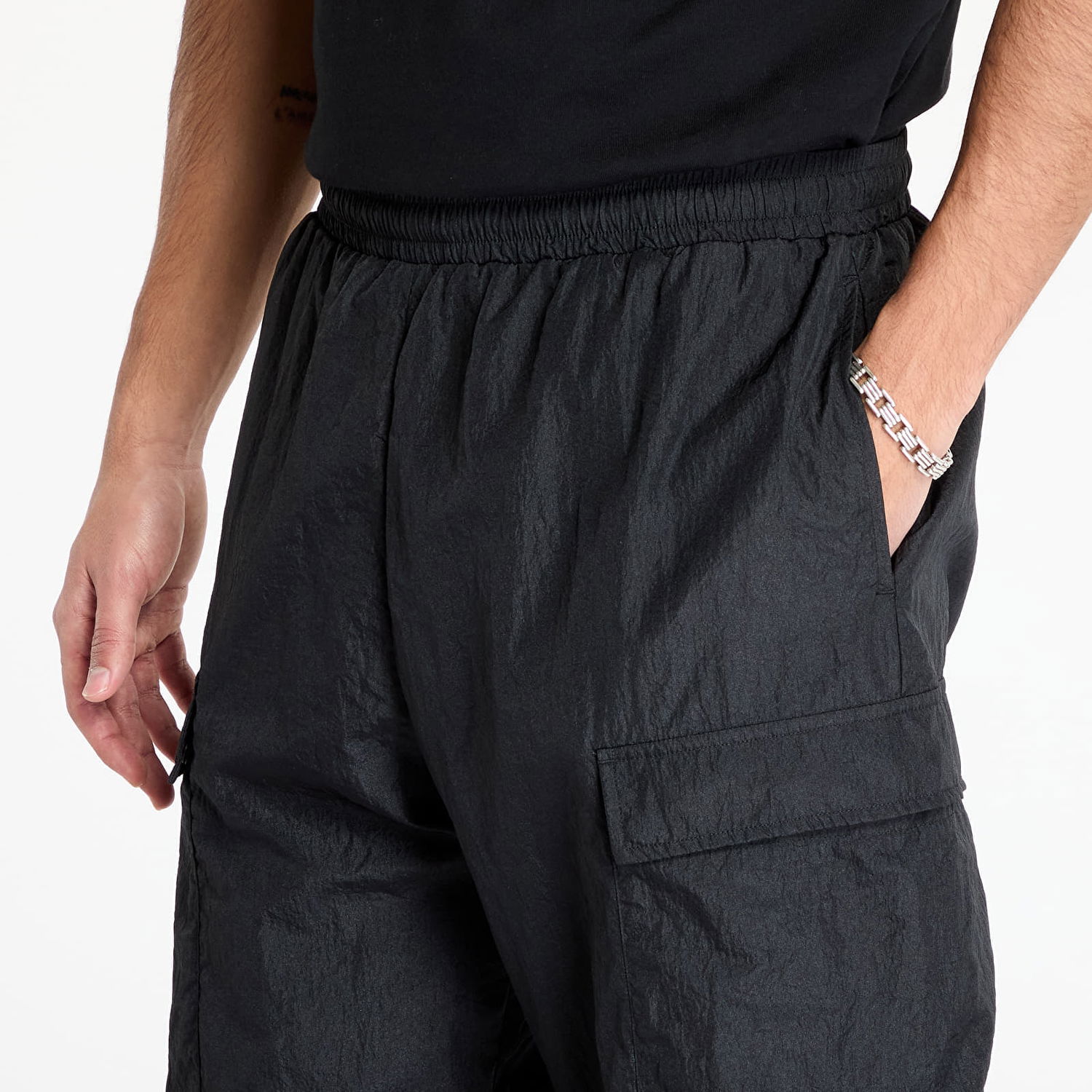 Cargo nohavice Emporio Armani Black Trouser Pants Čierna | 6DPP54PNHWZ1200, 1