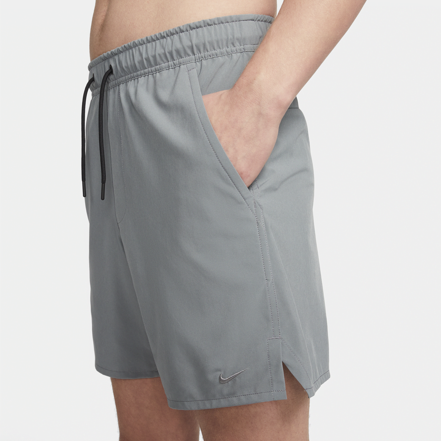 Šortky Nike Dri-FIT 7" Unlined Woven Fitness Shorts Šedá | DV9340-084, 1