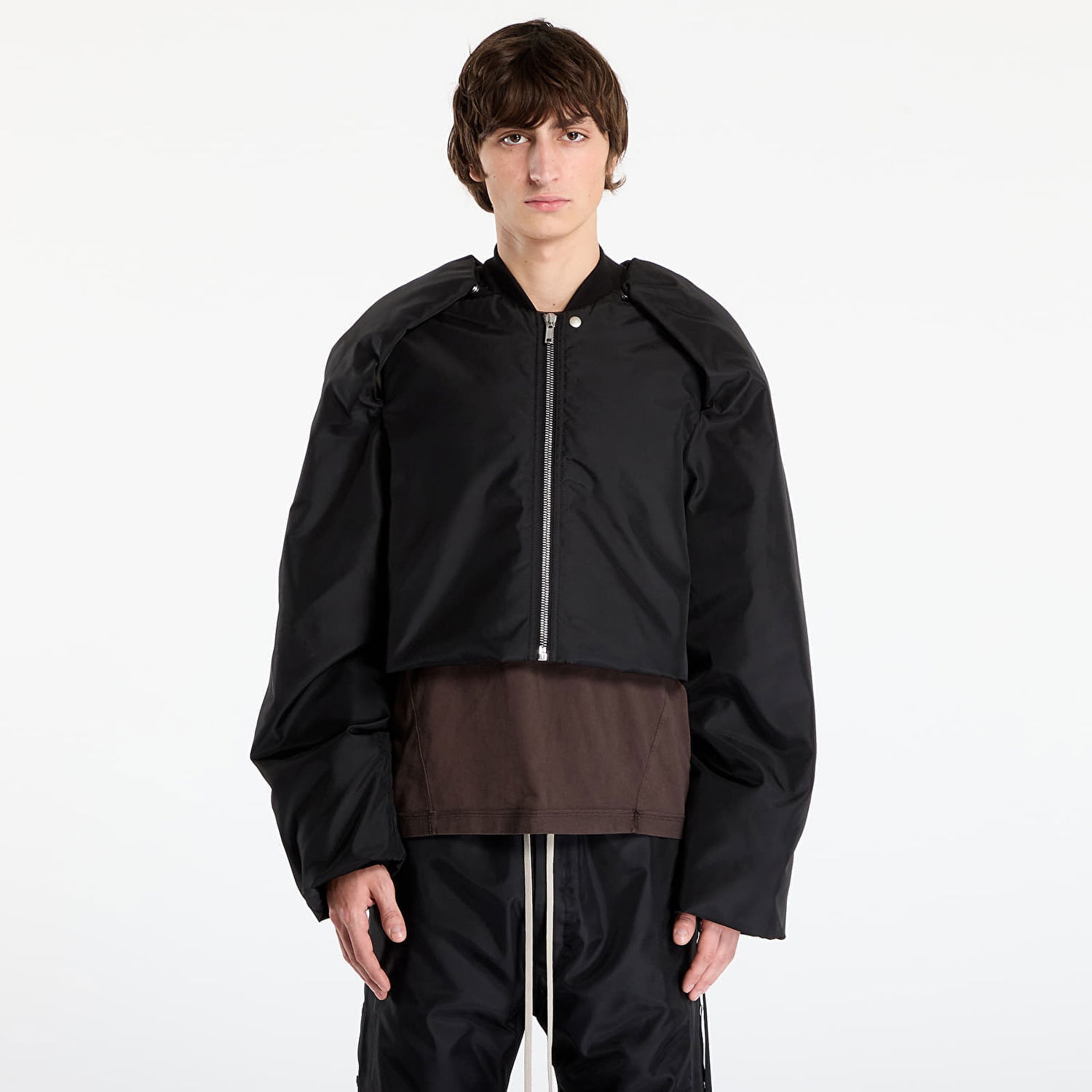 Bomber bunda Rick Owens Rick Owens DRKSHDW Convertible Jacket Čierna | DU02E7777 NCV 09, 0