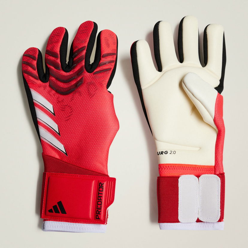 Rukavice adidas Performance Predator Pro Kids Goalkeeper Gloves Červená | JH3813