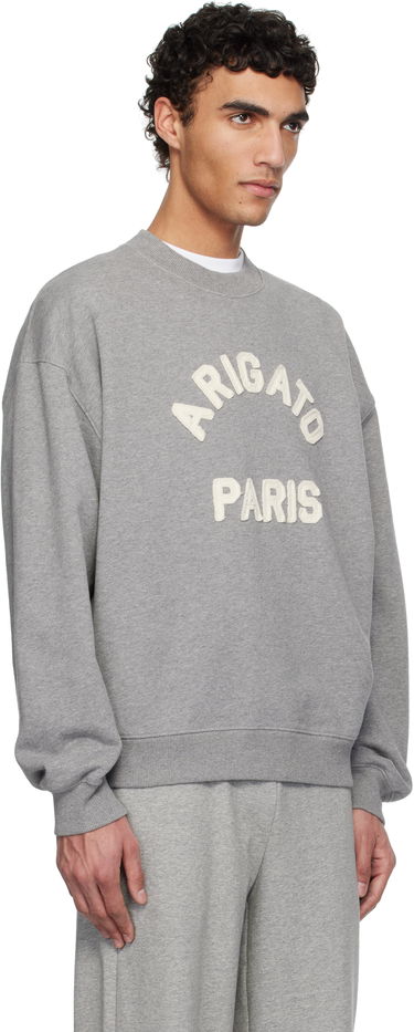 Mikina AXEL ARIGATO Paris Crewneck Sweatshirt Šedá | A2997001, 1