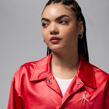 Bomber bunda Jordan Jordan Coach Jacket Červená | HJ0087-636, 4