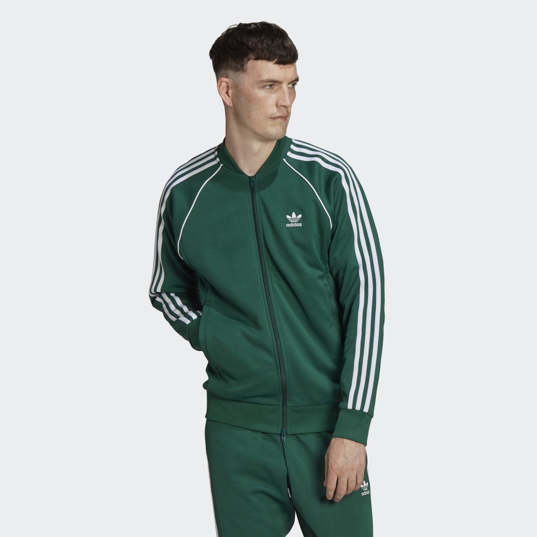 Bunda adidas Originals Adicolor Classics Track Jacket Zelené | HC8626, 0