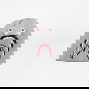 Knit Hat With Shark Graphic