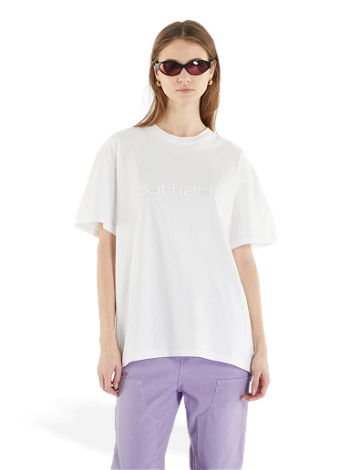 Carhartt WIP Duster Short Sleeve T-Shirt UNISEX White Garment Dyed I030110.02GD