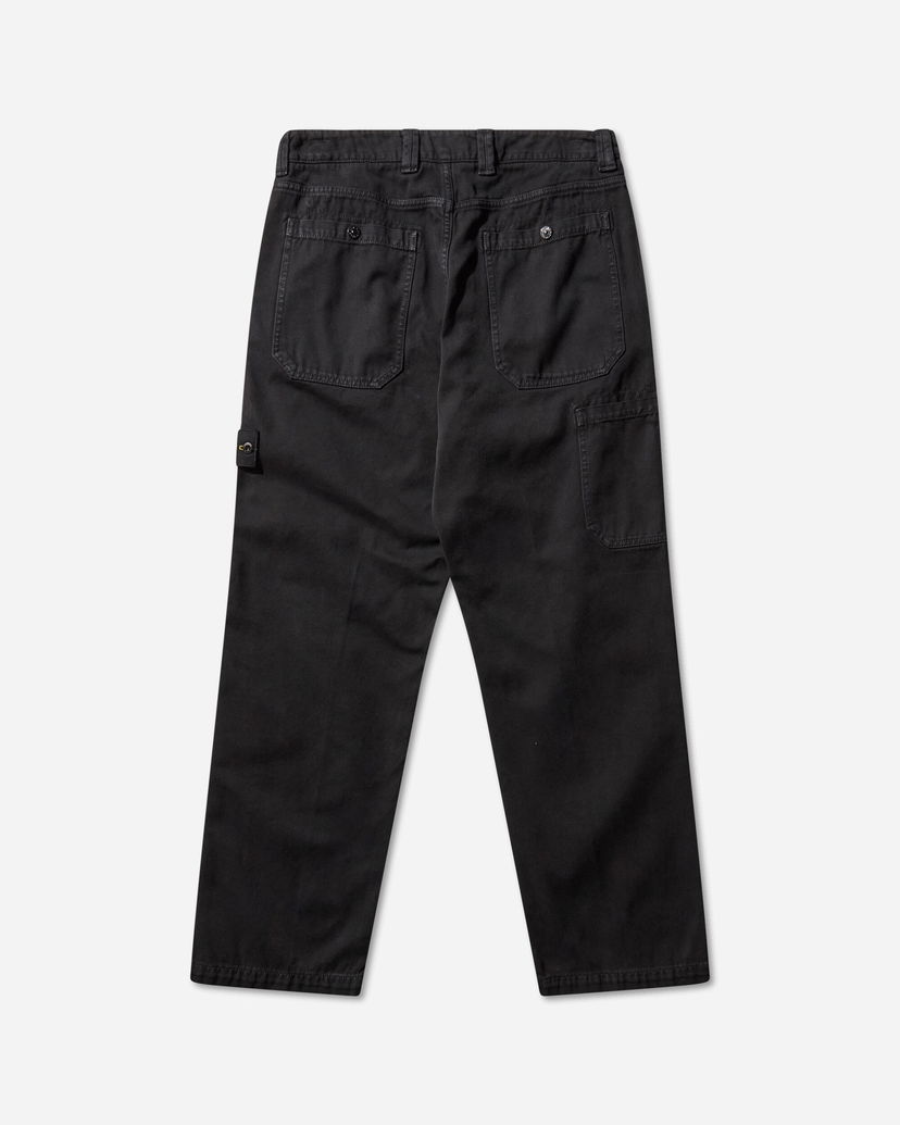 Nohavice Stone Island Broken Twill OLD Effect Pants Čierna | K2S15-3100008-S0184 V0129