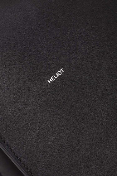 Taška cez rameno HELIOT EMIL Leather Shoulder Bag Čierna | HE.15.44.L03.BLK01, 3