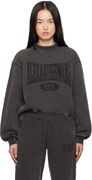 Alexander Wang Distressed Logo Sweatshirt