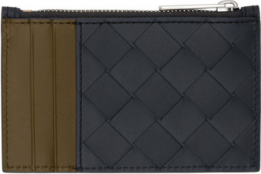 Peňaženka Bottega Veneta Intrecciato Leather Zippered Card Holder Čierna | 755985 VCPQ5 4219, 1