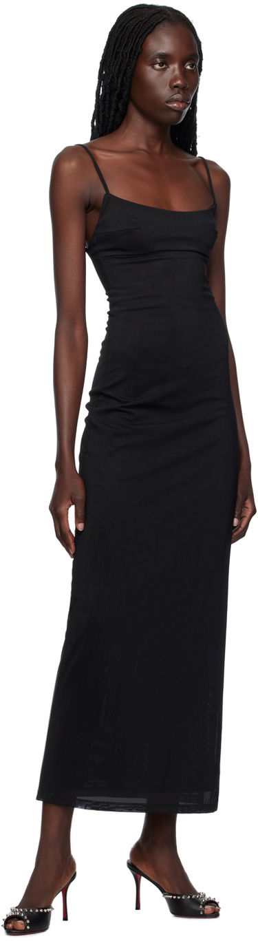 Šaty Miaou Miaou Thais Maxi Dress Čierna | 5019PM3BLK, 3