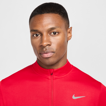 Sveter Nike Pacer Dri-FIT 1/2 Zip Running Top Červená | FQ2494-657, 4