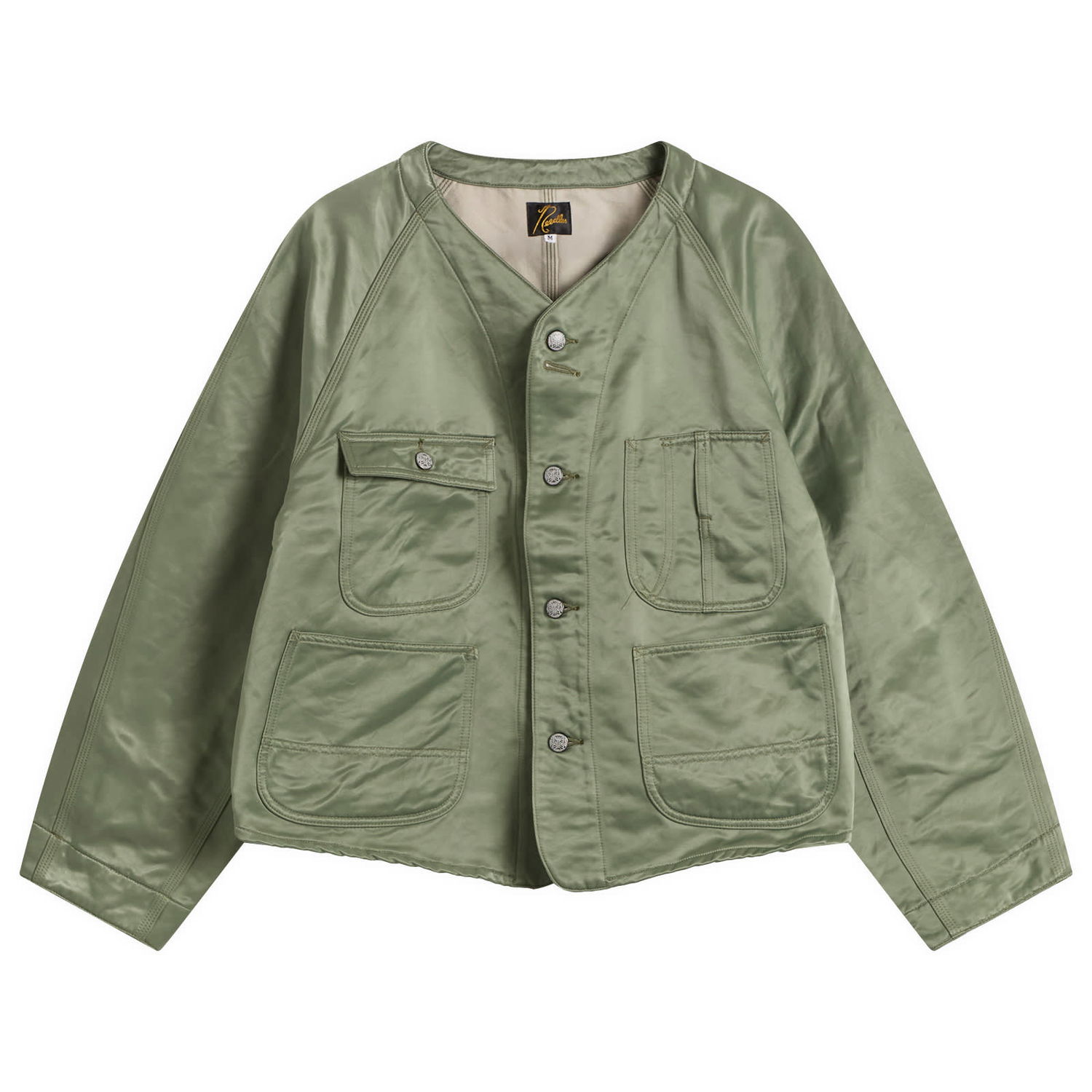 Bunda Needles Engineer Jacket, Size X-Small Zelené | RW209-A, 0