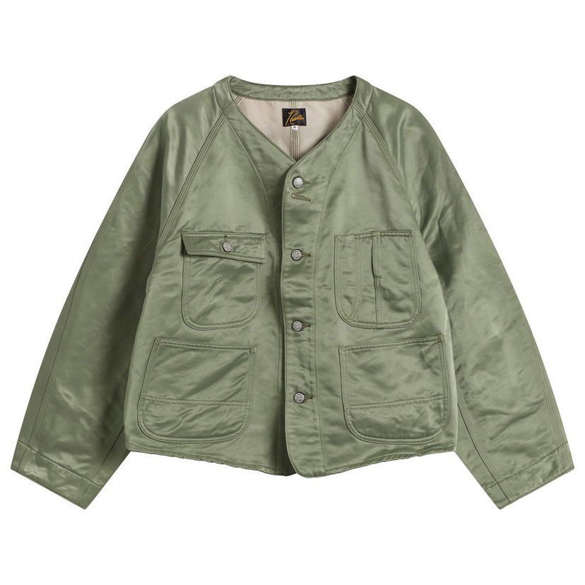 Bunda Needles Engineer Jacket, Size X-Small Zelené | RW209-A