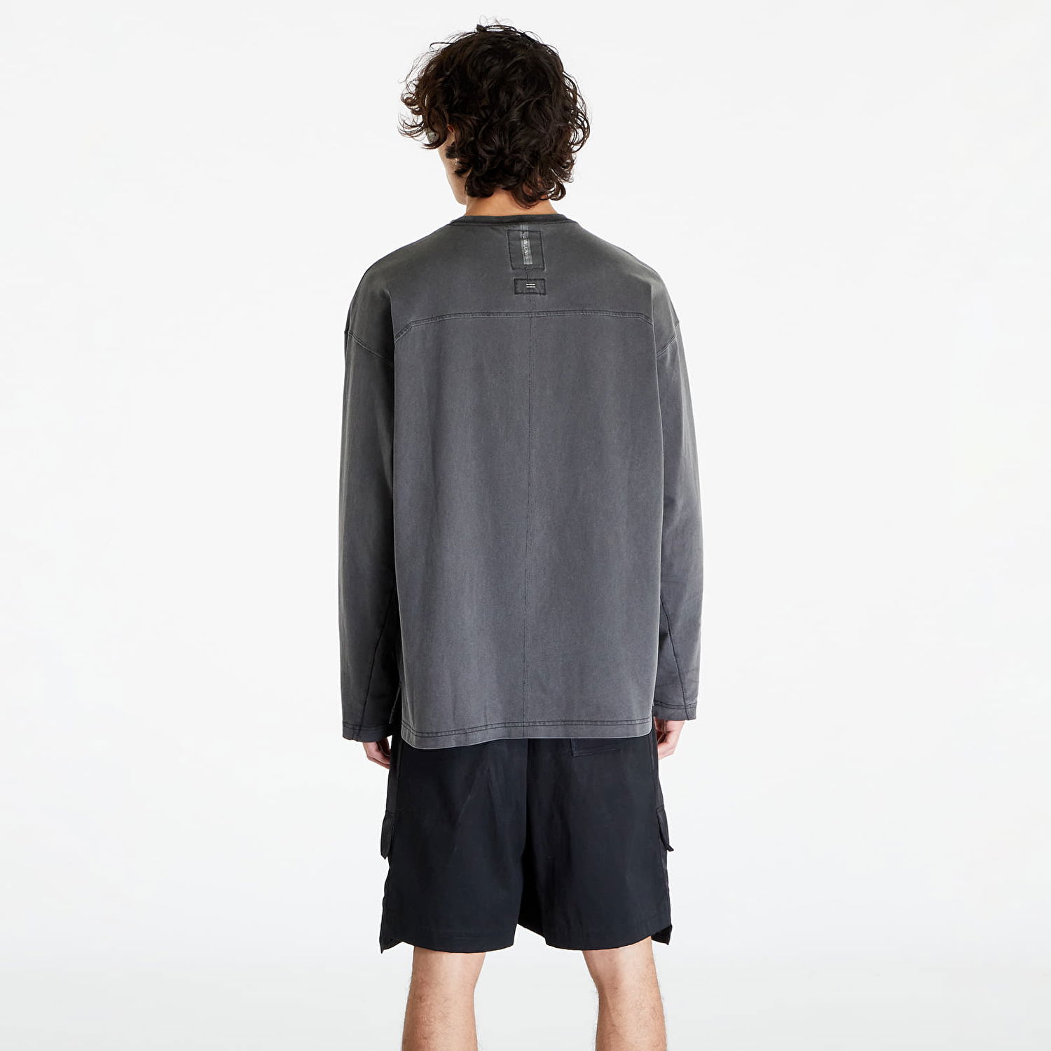 Tričko Converse A-COLD-WALL* x Long Sleeve T-Shirt Šedá | 10026350-A02, 1