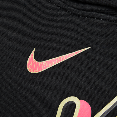 Mikina Nike Kylian Mbappé Club Fleece Hoodie Čierna | HQ3685-010, 2