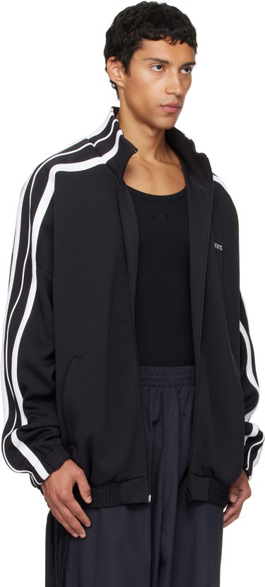 Bunda VETEMENTS VETEMENTS Gym Track Jacket Čierna | UH76GJ300B, 1