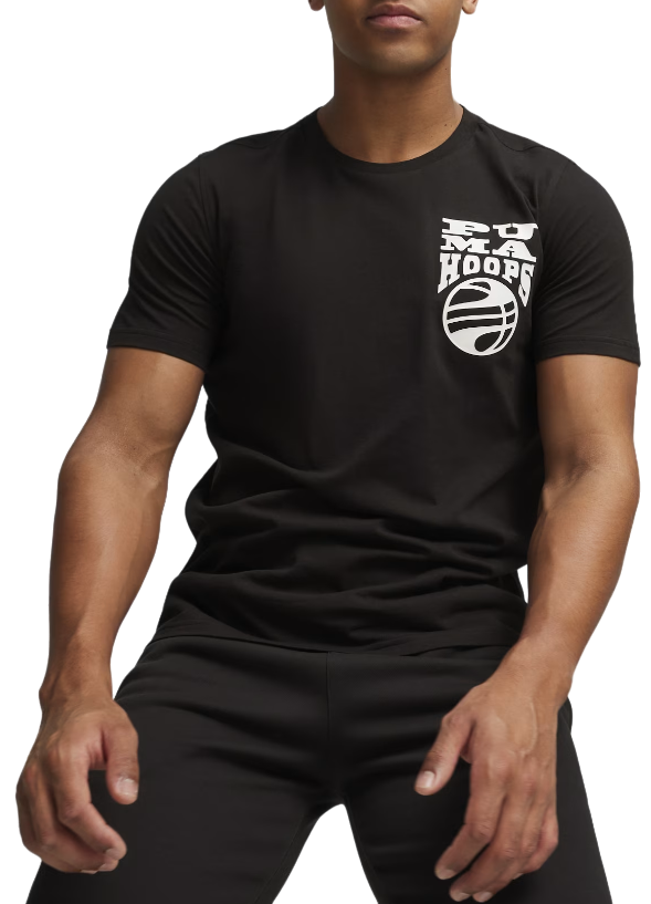 Tričko Puma The Hooper Tee 2 Čierna | 624828-03, 0