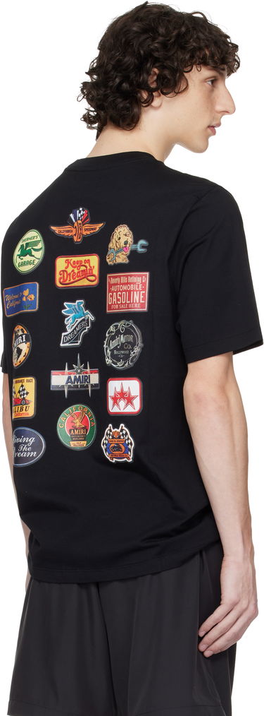 Tričko AMIRI AMIRI Station Patch T-Shirt Čierna | AMJYTE1201, 2
