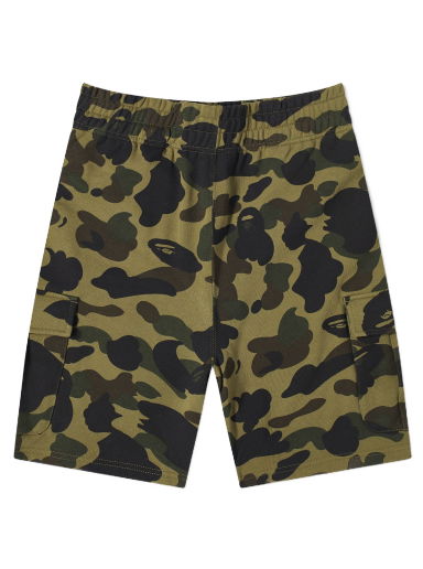 Šortky BAPE St Camo 6 Pocket Sweat Shorts Zelené | 001SPJ801005M-GRN