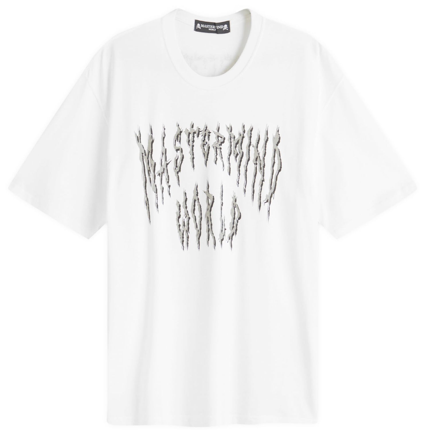 Tričko Mastermind WORLD Death Metal T-Shirt, Size Large, MASTERMIND WORLD Biela | MW25S14-TS053-021-WH, 0