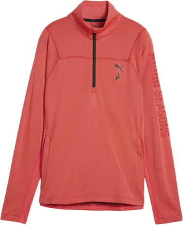 Mikina Puma W SEASONS LS 1/4 Polypropylene Rain Cell Ružová | 524908-25, 0