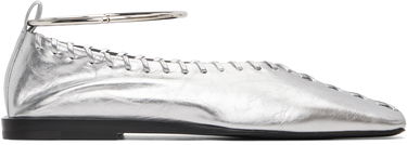 Tenisky a topánky Jil Sander Ring Ballerina Flats Metalická | J15WZ0009_P4836, 0